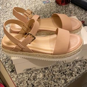 Platform Sandals size 10